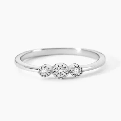Histoire d'Or Bague Donya Argent Blanc Oxyde De Zirconium Clearance