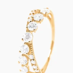 Histoire d'Or Bague Dorean Or Jaune Oxyde De Zirconium Hot