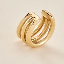 Histoire d'Or Bague D'oreille Unitaire Lauri Acier Doré Best