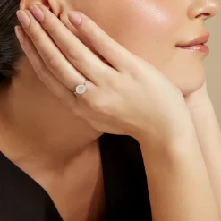 Histoire d'Or Bague Dristie Argent Blanc Turquoise Best