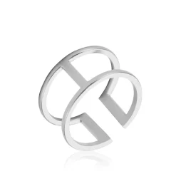 Histoire d'Or Bague Drusilla Argent Blanc New