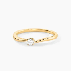 Histoire d'Or Bague Dympna Or Jaune Diamant Outlet