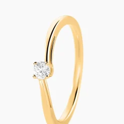 Histoire d'Or Bague Dympna Or Jaune Diamant Outlet