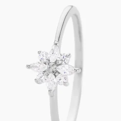 Histoire d'Or Bague Eclat Argent Blanc Oxyde De Zirconium Sale