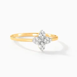 Histoire d'Or Bague Eclosion Precieuse Or Jaune Oxyde De Zirconium Discount