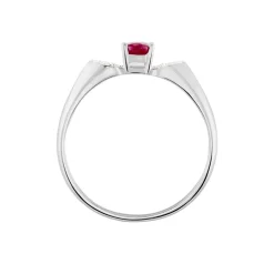 Histoire d'Or Bague Edgina Or Blanc Rubis Et Diamant Best