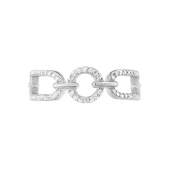 Histoire d'Or Bague Ela Argent Blanc Oxyde De Zirconium Sale