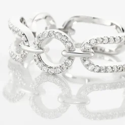 Histoire d'Or Bague Ela Argent Blanc Oxyde De Zirconium Sale