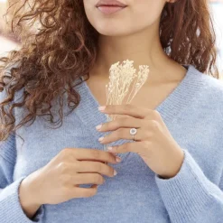 Histoire d'Or Bague Elfidiane Or Blanc Diamant or blanc diamant noir Best