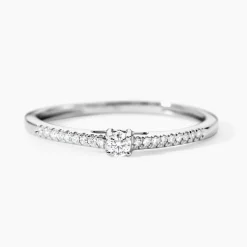Histoire d'Or Bague Eliisa Platine Blanc Diamant Sale