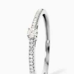 Histoire d'Or Bague Eliisa Platine Blanc Diamant Sale