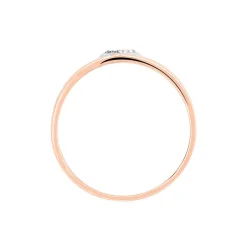 Histoire d'Or Bague Elsa Or Bicolore Diamant