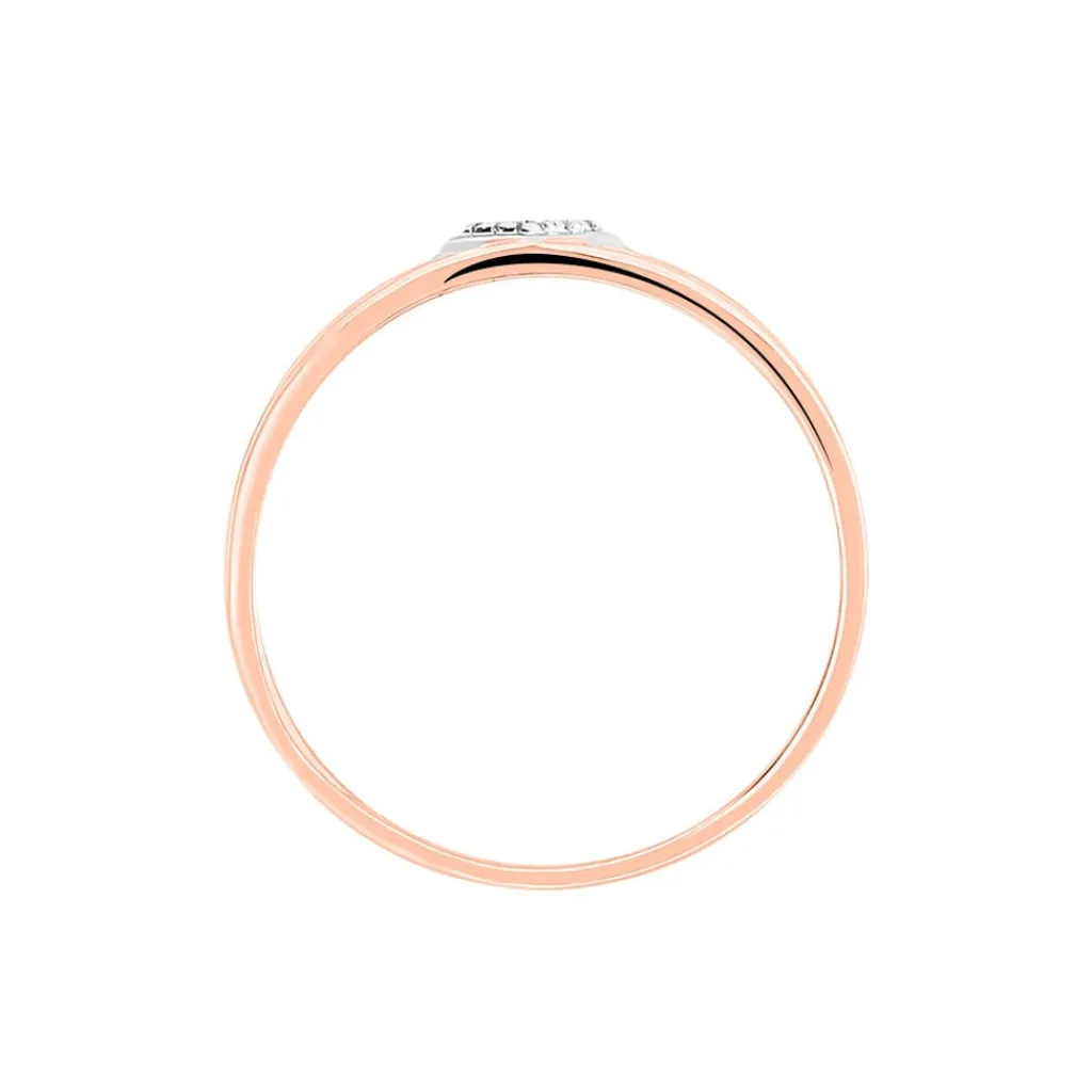 Histoire d'Or Bague Elsa Or Bicolore Diamant