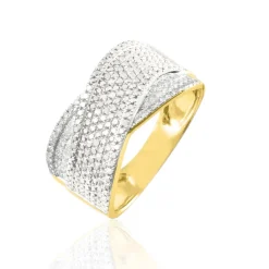 Histoire d'Or Bague Elyne Or Jaune Diamant Hot