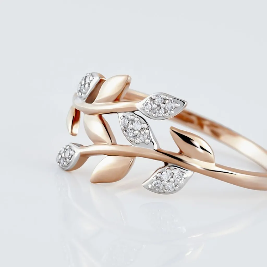 Histoire d'Or Bague Emelyne or rose diamant Online