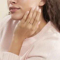 Histoire d'Or Bague Emilia Or Rose Diamant Discount