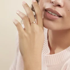 Histoire d'Or Bague Emilia Or Rose Diamant Discount