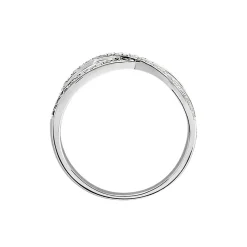 Histoire d'Or Bague Emilie or blanc diamant