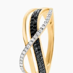 Histoire d'Or Bague Emilie Or Jaune Diamant Hot