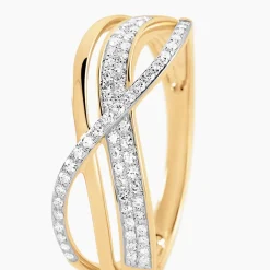 Histoire d'Or Bague Emilie or jaune diamant Online
