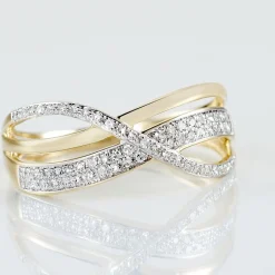 Histoire d'Or Bague Emilie or jaune diamant Online