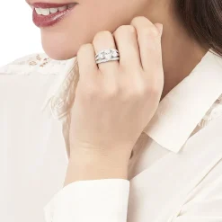 Histoire d'Or Bague Eneka Argent Oxyde De Zirconium Discount