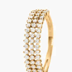 Histoire d'Or Bague Epiphany Or Jaune Diamant Synthétique Hot