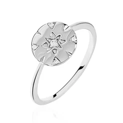 Histoire d'Or Bague Erinna De Zirconium argent blanc oxyde Clearance
