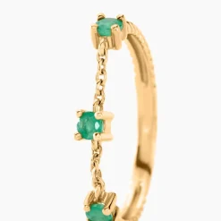 Histoire d'Or Bague Esmerald Rendez Vous Or Jaune Emeraude Online