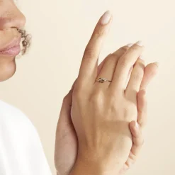 Histoire d'Or Bague Ester Or Jaune Diamant Best