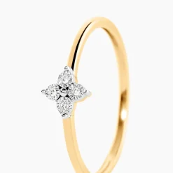 Histoire d'Or Bague Eternal Spring Or Jaune Diamant New