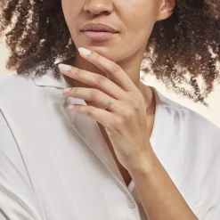 Histoire d'Or Bague Eternite Or Blanc Diamant Discount