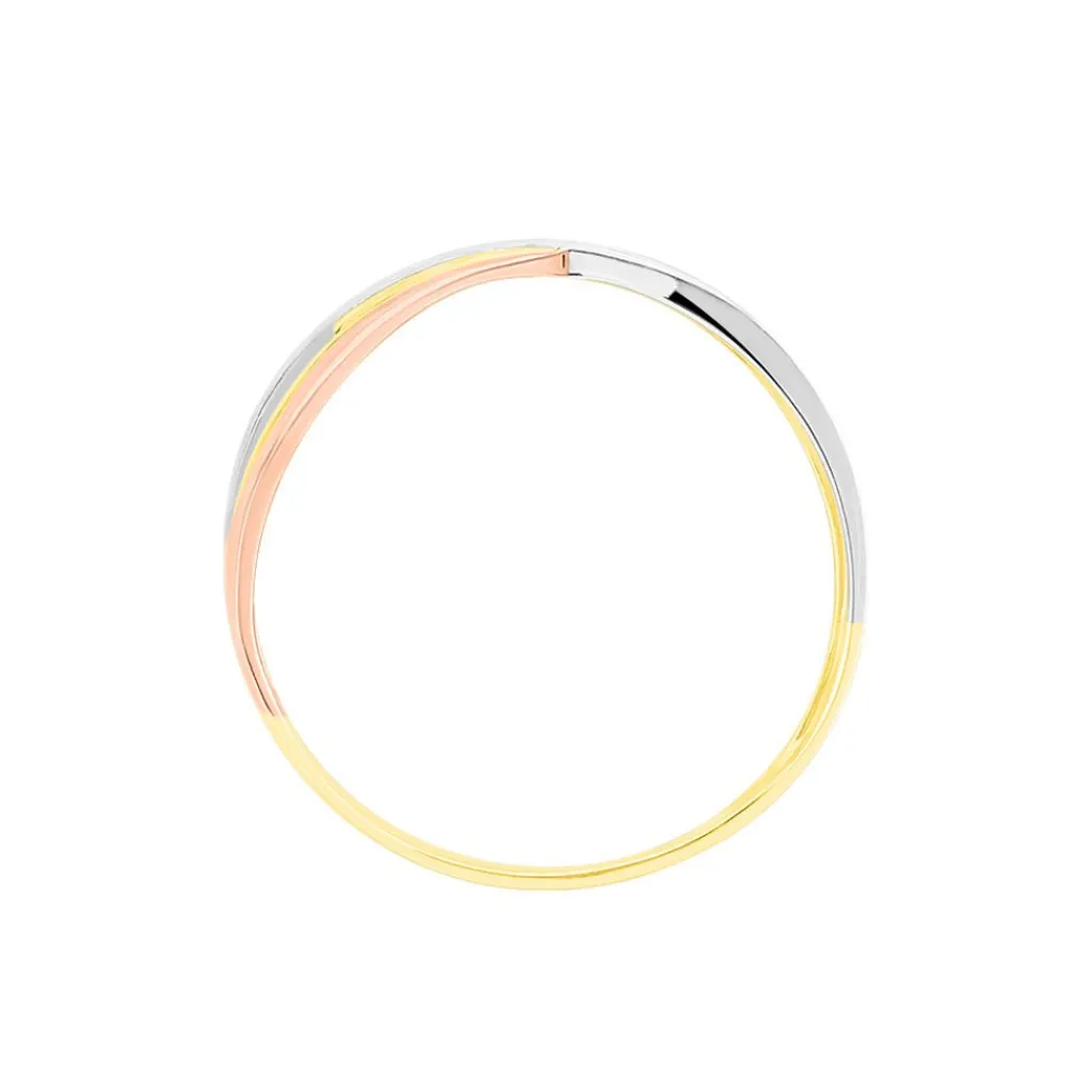 Histoire d'Or Bague Exauce Or Tricolore Diamant Discount