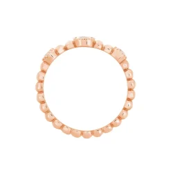 Histoire d'Or Bague Fahriye Argent Rose Oxyde De Zirconium New