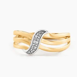 Histoire d'Or Bague Fedelma Or Jaune Diamant Best