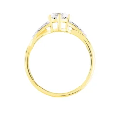 Histoire d'Or Bague Filipa Or Bicolore Oxyde De Zirconium Sale