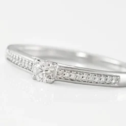 Histoire d'Or Bague Finella Platine Blanc Diamant Best