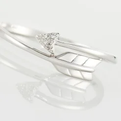 Histoire d'Or Bague Fleche Or Blanc Diamant Sale