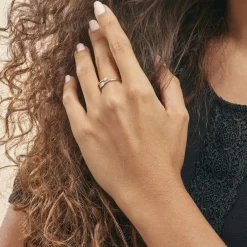 Histoire d'Or Bague Fleche Or Blanc Diamant Sale