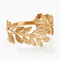 Histoire d'Or Bague Folia Plaqué Or Jaune Outlet