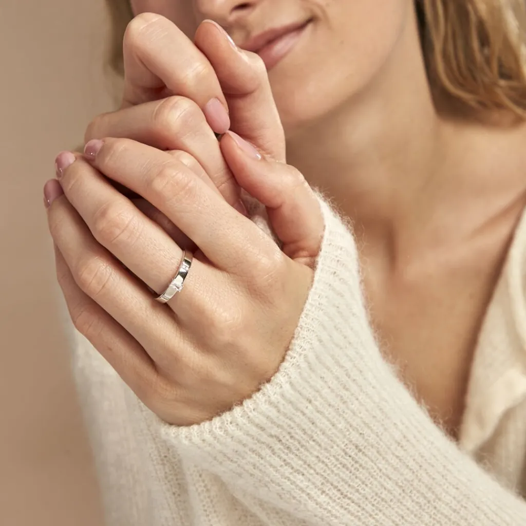 Histoire d'Or Bague Frey Argent Blanc Oxyde De Zirconium Discount