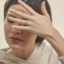 Histoire d'Or Bague Frika Or Blanc Diamant Clearance