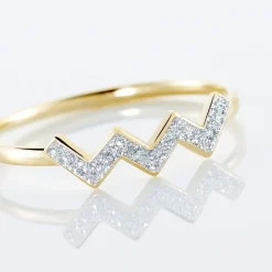 Histoire d'Or Bague Galla Or Jaune Hot