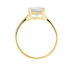 Histoire d'Or Bague Gatsby Or Jaune Oxyde De Zirconium Hot