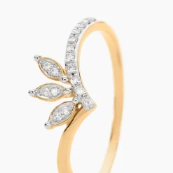 Histoire d'Or Bague Gianpaolo Or Jaune Diamant Clearance