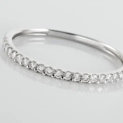Histoire d'Or Bague Gizella or blanc diamant Clearance