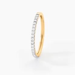 Histoire d'Or Bague Gizella or jaune diamant