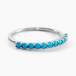 Histoire d'Or Bague Goddess Argent Blanc Turquoise Hot