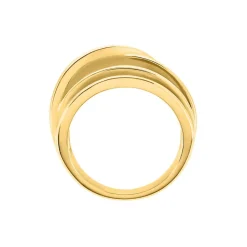 Histoire d'Or Bague Gold Aura Acier Jaune Best