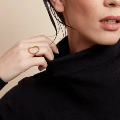 Histoire d'Or Bague Gold Aura Acier Jaune Outlet